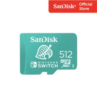 SanDisk and Nintendo Cobranded microSDXC, SQXAO, 512GB, U3, C10, UHS-1, 100MB/s R, 90MB/s (SDSQXAO-512G-GN3ZN)