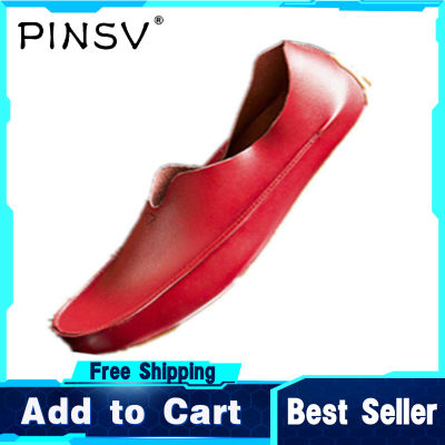 PINSV รองเท้าแฟชั่นมีน้ำหนักเบานุ่มรองเท้านุ่มสะดวกสบายและระบายอากาศรองเท้าลำลองลื่นรองเท้าทั่วไป