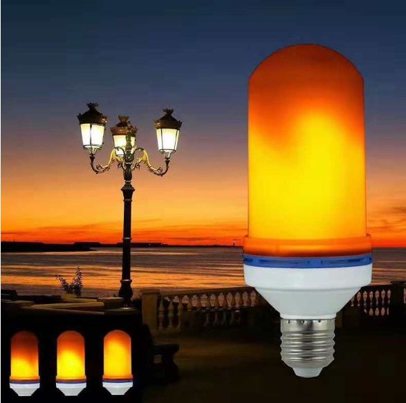 หลอดไฟเปลวไฟ-แสงไฟสีส้ม-หลอดled-หลอดไฟประดับ-หลอดเปลวไฟ-led-หลอดเปลวไฟ-e27หลอดไฟเปลว