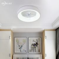 Modern Nordic Ceiling Fan Light with Minimalist Painted for dining room bedroom living room lamp Fashion led fan Ventilador Tech Exhaust Fans