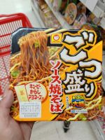 ecook ญี่ปุ่น บะหมี่กึ่งสำเร็จรุป รส ซอส ยากิโซบะ fuji hisupa maruchan gotsumori sauceyakisoba 171g