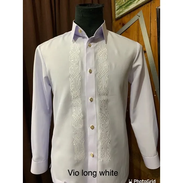 polo barong long sleeve