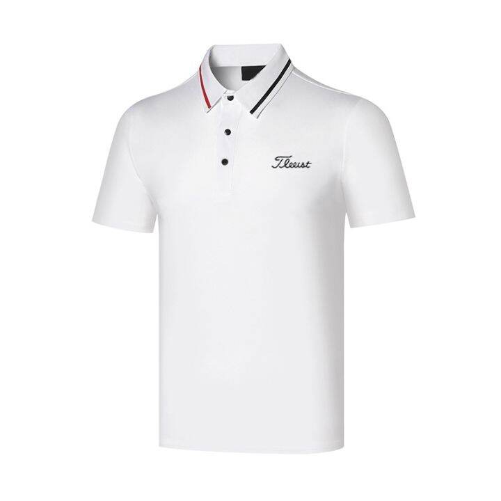 new-titleist-เสื้อโปโล-ระบายอากาศ-ดูดซับความชื้น-แบบแห้งเร็ว-สําหรับผู้ชาย-ใส่เล่นกีฬา-กอล์ฟ-กลางแจ้ง