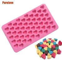 【Ready Stock】 ✈☃ C14 [Purelove] Mini Heart Mold Silicone Ice Cube Tray Diy Chocolate Fondant Mould 3D Pastry