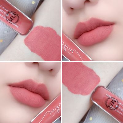 MYCA  MATTE เบอร์ M13 ไมก้า ลิปครีมเนื้อแมท สีชมพูอ่อน ทาแล้วหน้าสว่าง เนื้อลิปเบาสบาย เกลี่ยง่าย ไม่เลอะแมส กันน้ำ ติดแน่นทนตลอดวัน