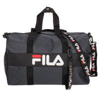 DUK221106U Fila Collection Duffle Bag  กระเป๋าสัมภาระ กระเป๋ากีฬา กระเป๋าเดินทาง  สีดำ