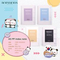 Ropamoda สมุด A5 PP Index Note - Made in korea (TOBENO22022)