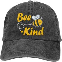 Unisex Bee Kind Cowboy Cap Adjustable Dad Hat for Men and Women