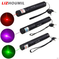 ปากกาพอยน์เตอร์เลเซอร์ LIZHOUMIL 532nm/650nm/405nm สำหรับอุปกรณ์ประกอบการสอนนำเสนอ