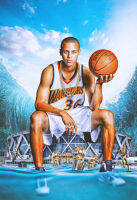 โปสเตอร์ Stephen Curry สตีเฟน เคอร์รี บาสเกตบอล Basketball Poster นักบาส ตกแต่งผนัง ของแต่งบ้าน รูปภาพ ขนาดใหญ่ ของแต่งห้อง โปสเตอร์ติดผนัง 77poster