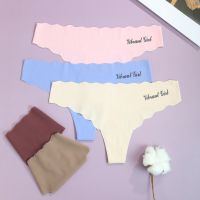 【Wrist watch】 Seamless Silk Thong Panties Low Waist G String Female Briefs ！