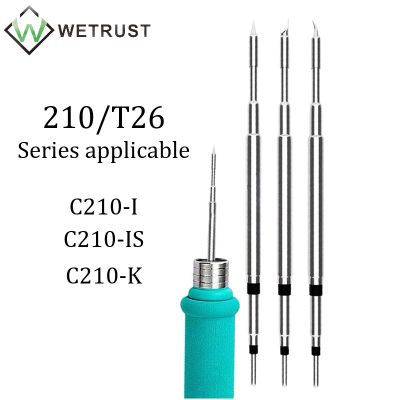RELIFE C210 Tips Universal JBC 210 Soldering Iron Tip Compatible For X soldering T210 And Sugon T26 Soldering Station Handle