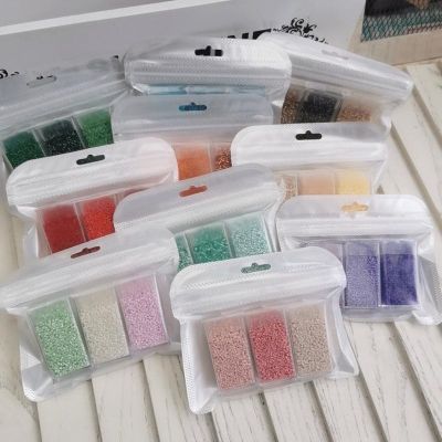 Japan Round Uniform beads 2MM DIY Beaded Method Embroidery Handmade Whole Set with Bottles for Sale 10g Per Bottle