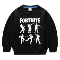 Fortnites 2-9ปีผ้าฝ้าย100% รอบคอแขนยาวเสื้อกันหนาวเด็กเสื้อผ้าเสื้อกันหนาวสำหรับชายหญิงกีฬาเด็กฤดูใบไม้ผลิและฤดูใบไม้ร่วง