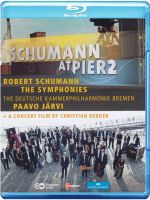 Complete works of Schumann Symphony (1-4) Jarvey / German Bremen Symphony Orchestra / 2012 zhongzi 25g