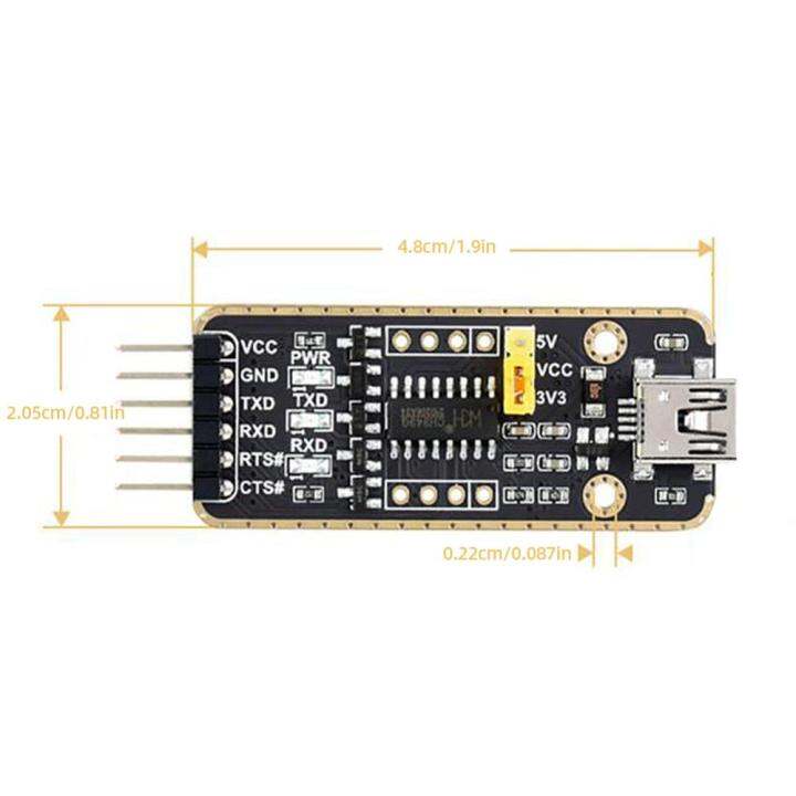 ch343g-ชิฟ-usb-โมดูลไป-uart-ไมโคร-usb-mini-usb-type-a-type-c-โมดูลสื่อสารแบบอนุกรมโมดูลอนุกรม6pin-ttl