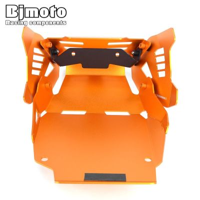 BJMOTO Motorcycle CNC Shield Lower Bottom Skid Plate Under Engine Guard Cover Protection For DUKE390 DUKE 390 2017-2020