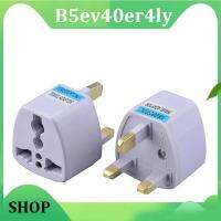 B5ev40er4ly Shop 1/2/5pcs Universal EU US AU to UK 3 Pin AC Power Socket Plug Travel Wall Charger Outlet Adapter Converter Connector UK plug