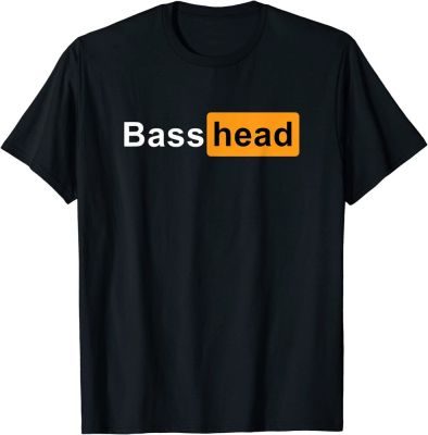 Bass Head Headbanger EDM Rave Festival Costume Dance Music T-shirt