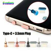 Type C Anti Dust Plug Set USB Type-C Port And 3.5mm Earphone Jack Plug For Samsung Galaxy S9 S10 Plus For Huawei For Xiaomi