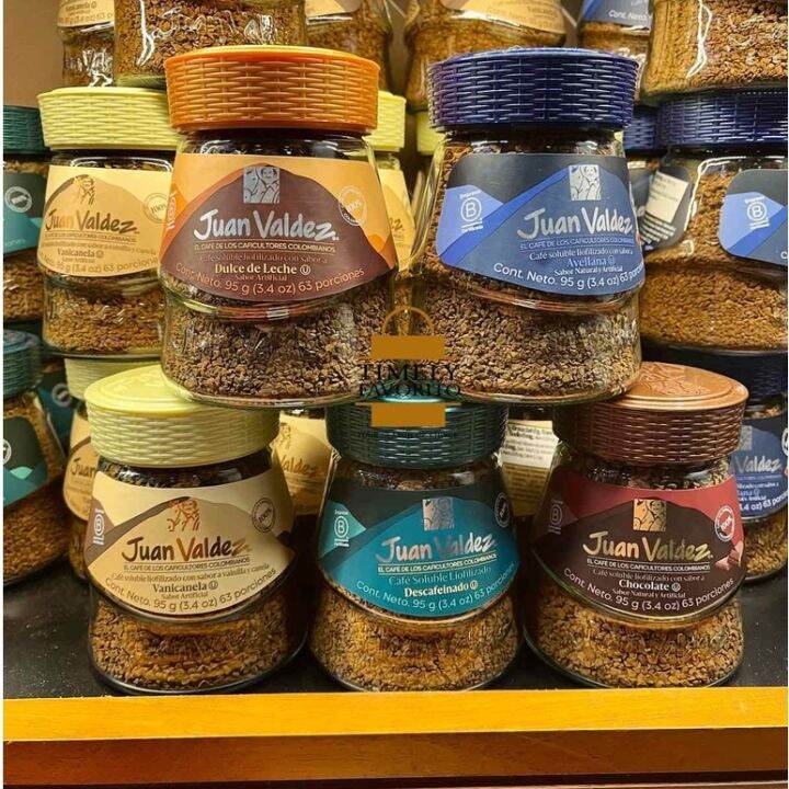 Juan Valdez Classic/Dulce de Leche/Chocolate/Decaffeinated/Vanicanela