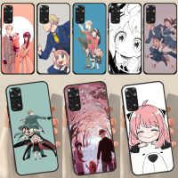 Anime Spy x Family Case For Xiaomi Redmi Note 11 Pro Note 10 Pro 7 8 9 Pro 10S 11S 9A 9C 9T 10A 10C 10 Cover Electrical Safety