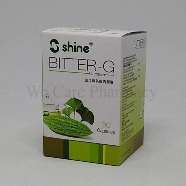 Shine Bitter-G Capsules 30's | Lazada