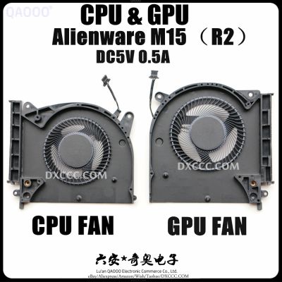 new discount Laptop CPU COOLING FAN for DELL Alienware M15 R2 CPU amp; GPU Cooling Fan (GTX1660TI) 2019 Edition DC5V 0.5A