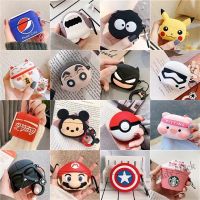 【hot sale】 ■ↂ C02 Soft Silicone Earphone Case for Apple Airpods Pro Air Pods Full Cover Protector Headphone Cases Cartoon Cute Pattern