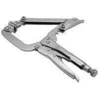 4-Point Locking Pliers Quick Adjustable Width of C-Clamp Holding From 2In. to 5In. Locking Pliers