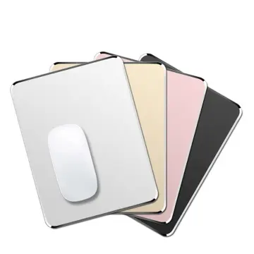 Aluminum Metal Mouse Pad Mat Hard Smooth Matte Thin Non-Slip Waterproof  Fast and Accurate Control Mousepad for Office Home - AliExpress