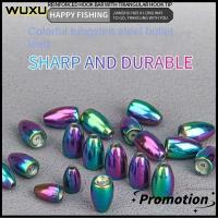 WUXU 1/2/3/4/5pcs หยดน้ำตาหยด ตกปลาทังสเตนตก 1.8ก.-21ก. น้ำหนักยิง Line sinkers ของใหม่ หล่อปล่อยอย่างรวดเร็ว ขั้วต่อตะขอ อุปกรณ์ตกปลาสำหรับตกปลา