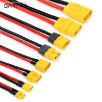 ☽✟┇ XT30U XT60U XT60H XT90 Plug Connector Male / Female with 18/16/14/12/10 AWG Cable Dual Extension Battery for RC Battery Cable