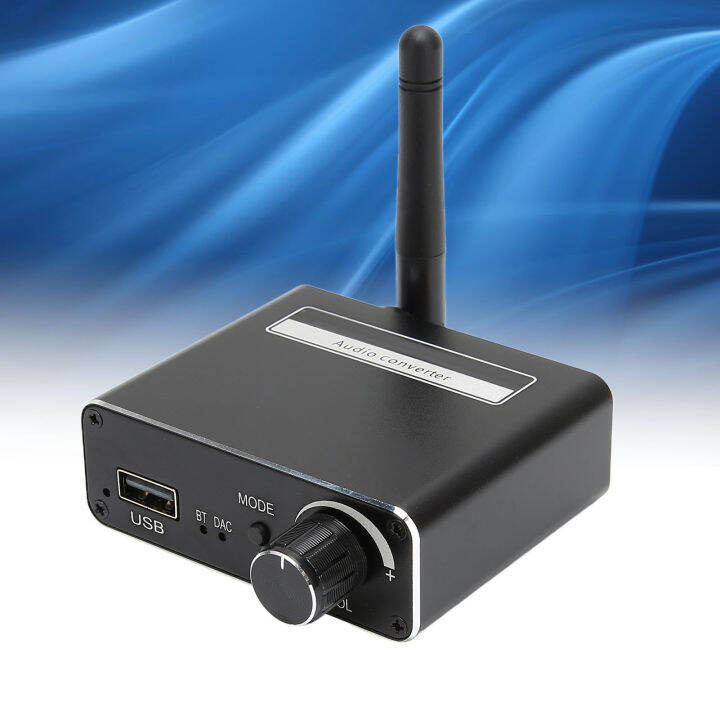 Digital To Analog Adapter Plug and Play DAC Wireless Sound Converter ...