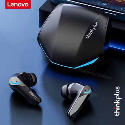 หูฟัง Lenovo หูฟังบลูทูธ TWS GM2 PRO หูฟังไร้สายตัดเสียงรบกวนอัจฉริยะ บลูทูธ5.3 หูฟัง แสงไฟLEDพร้อมระบบสัมผัส รองรับฟังก์ชัน i