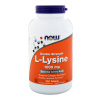 Hcmthực phẩm bổ sung l lysine 1000mg now foods double strength acid amino - ảnh sản phẩm 2