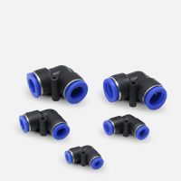 Hot Selling Pneumatic Fittings PY/PU/PV/PE Water Pipes And Pipe Connectors Direct Thrust 4 To 16Mm/ PK Plastic Hose Quick Couplings