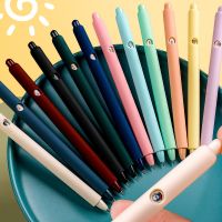 【living stationery】6ชิ้น /Lotcolorset อุปกรณ์เครื่องเขียนน่ารักปากกาเจลสี