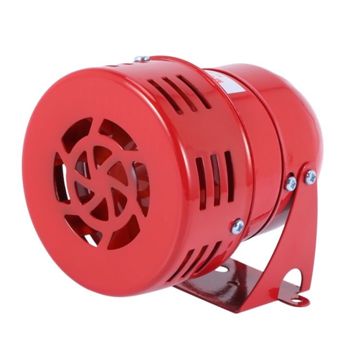 ac-220v-red-metal-motor-driven-air-raid-siren-horn-alarm