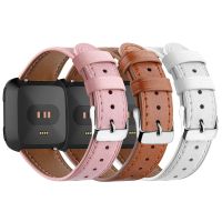 อะไหล่สายคล้องข้อมือหนังสำหรับ Fitbit Versa 2 Versa Lite สมาร์ทวอท์ช B Loop สำหรับ Fitbit Versa 3 E