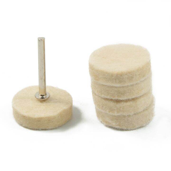 52pcs-25x7mm-polishing-buffing-wheels-wool-felt-with-mandrel-metal-surface-for-dremel-accessories-rotary-tools-polisher-disc-pad