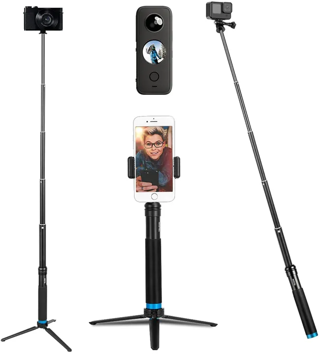 TELESIN MONOPOD WITH TRIPOD | Lazada PH