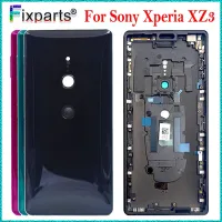 ประตูซองเก็บแบตเตอรีใหม่ฝาหลังเคสสำหรับ Sony Xperia XZ3ฝาครอบแบตเตอรี่6.0 "สำหรับ Sony XZ3ที่เปลี่ยนฝาครอบแบตเตอรี่