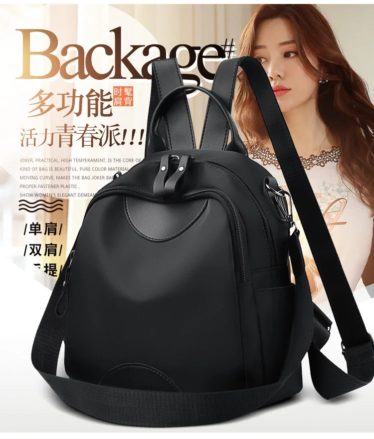 Backpack Women 2023 New Fashion Temperament All-Match Bag Fashion