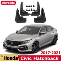 ☸☌○ บังโคลนสำหรับ Honda Hatchback บังโคลนชายบังโคลน10อุปกรณ์เสริมสไตล์ไลน์ด้านหน้าด้านหลัง