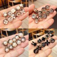 10Pcs Metal Snap Convenient Buttons Anti-glare Buttons No-sewing Apparel Household Products Wide 11-12MM Mix Style