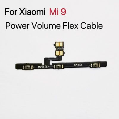 ปุ่มปรับระดับเสียงอะไหล่ชิ้นงอสำหรับเปลี่ยนคีย์ AI เหมาะสำหรับ Mi9 Xiaomi Mi 9 SE