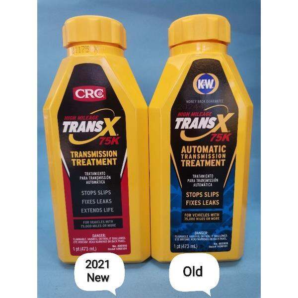 (2021 New) K W TransX Treatment Gearbox Auto High Mileage 75K Stop Slips (473ml) Lazada