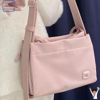 HAMIDAHY สีทึบทึบ กระเป๋าสะพายไหล่แบบสั้น หนังพียู จุได้มาก กระเป๋า Crossbody ง่ายๆ ถุงใต้วงแขน สำหรับผู้หญิง