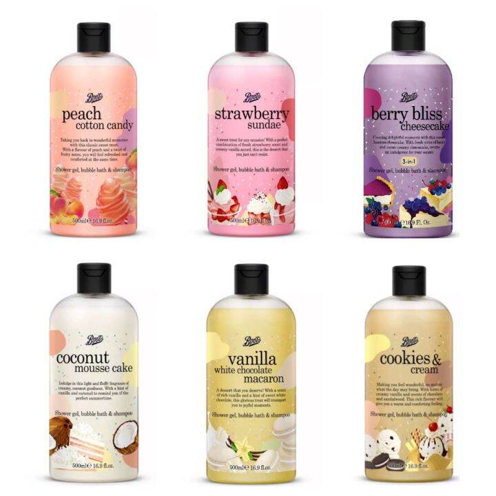Boots Bubble bath 500 ml Lazada.co.th